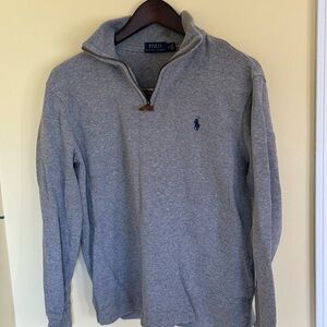 Polo Ralph Lauren Gray Quarter-Zip Pullover
